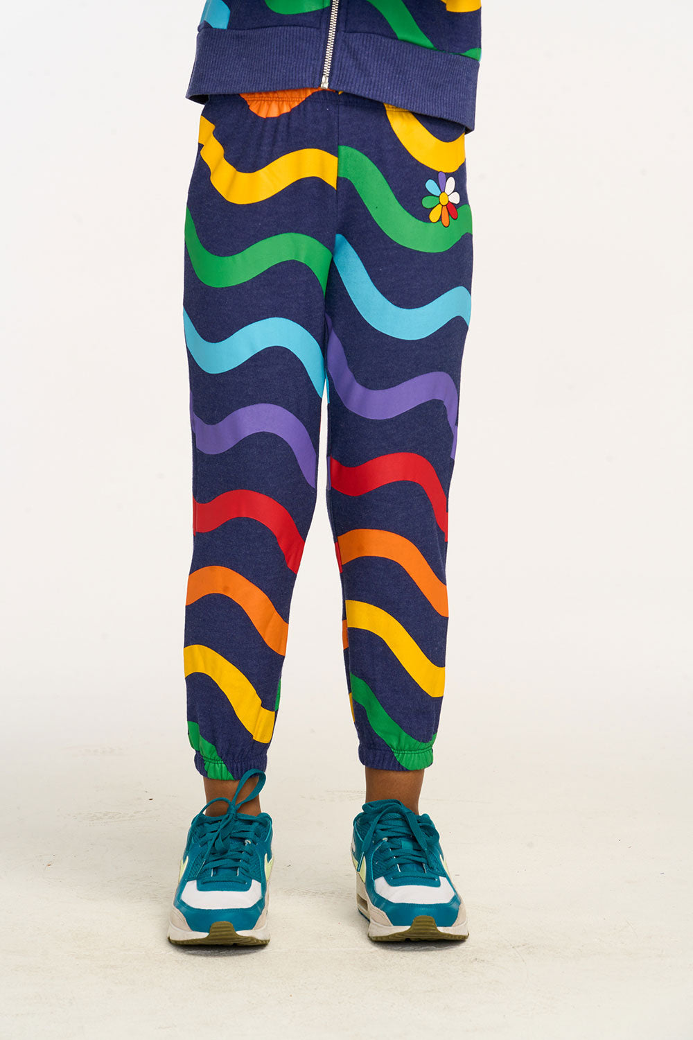 Kids rainbow pants best sale