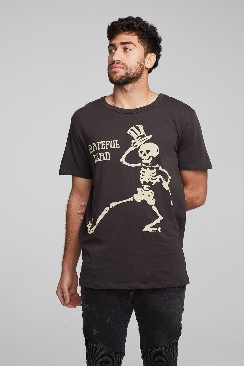 Skeleton Grateful Dead high time shirt