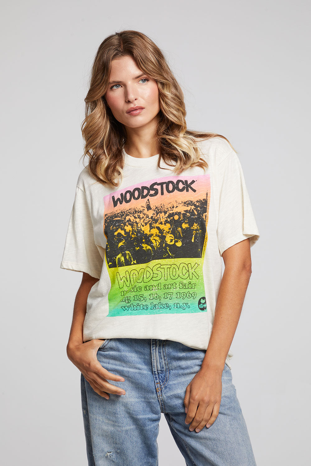 Woodstock Music Festival Poster Men's Long Sleeve T-shirt