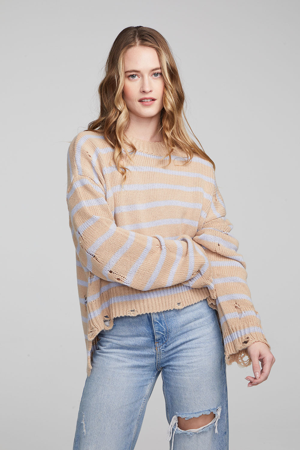 Jax Fairfax Stripe Pullover – chaser