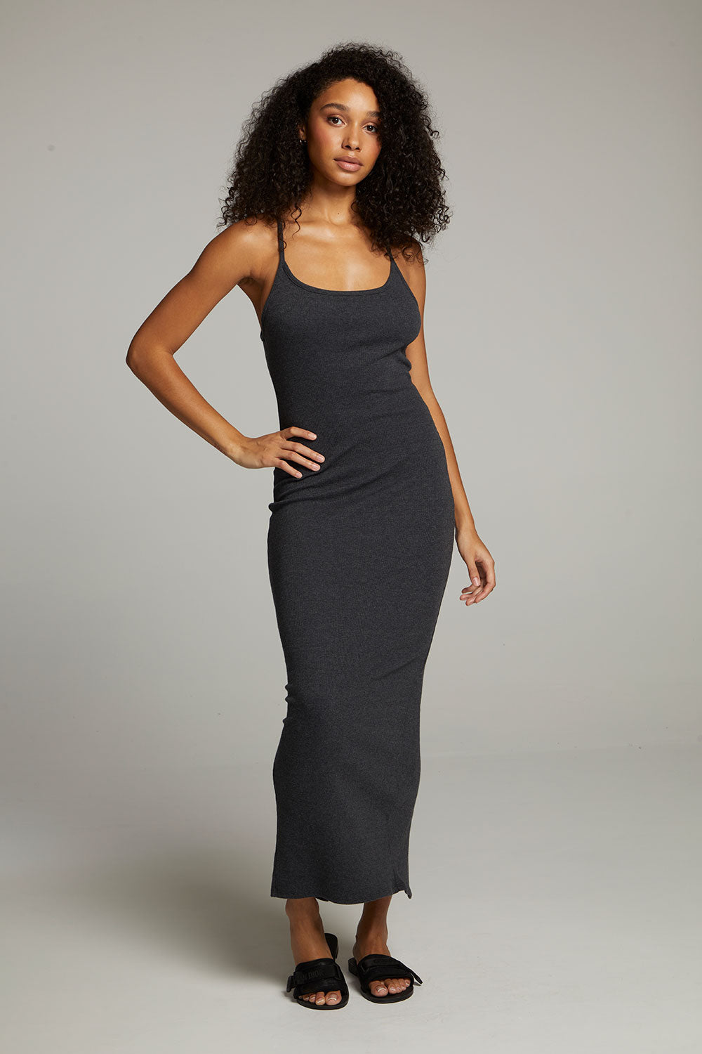 Emma Black Maxi Dress – chaser