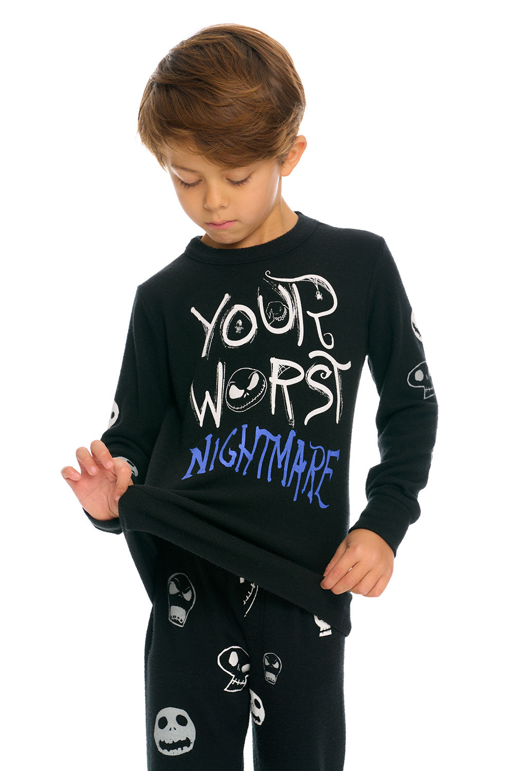 Nightmare before best sale christmas boys pajamas