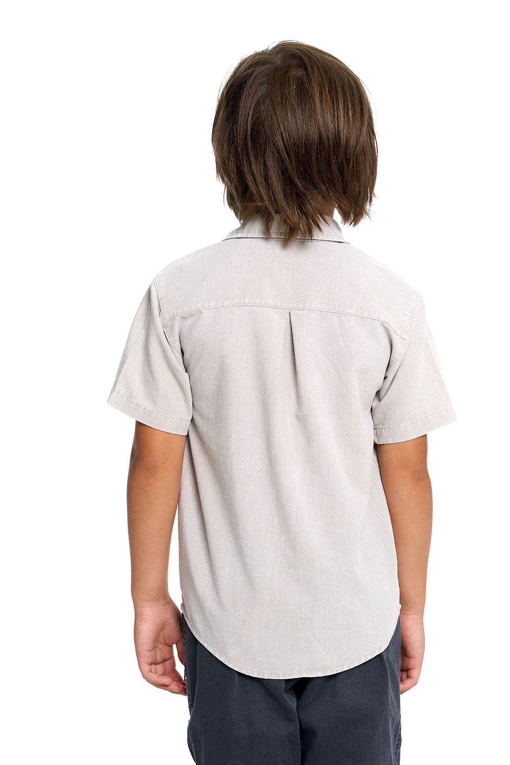 Boys Heirloom Wovens Short Sleeve Button Down Shirt