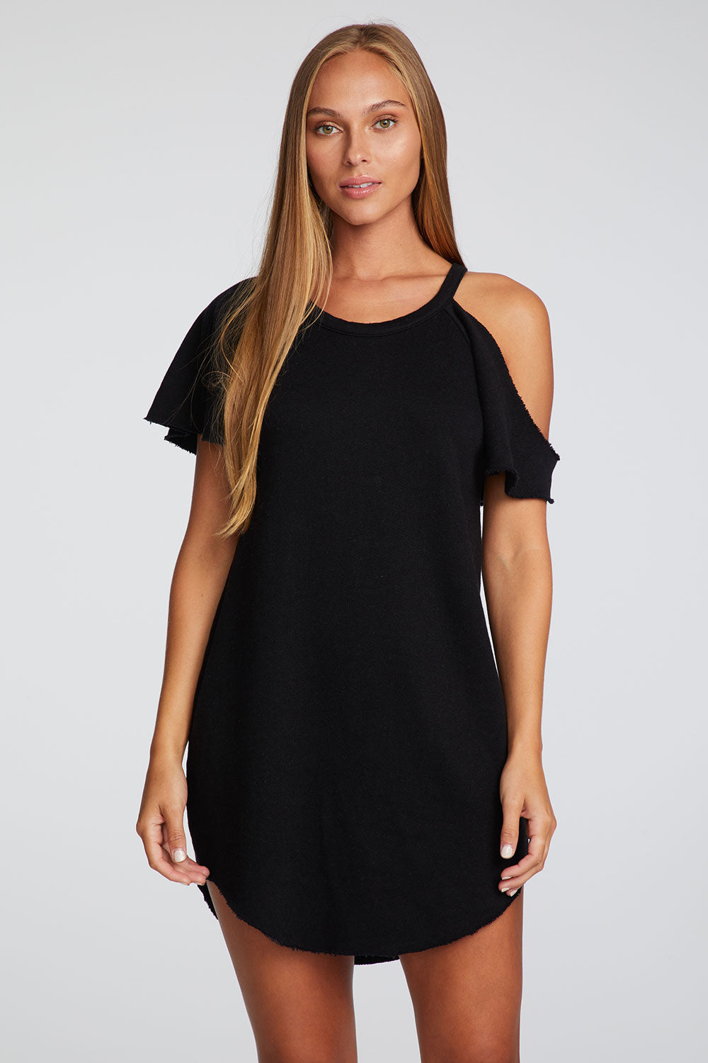 Chaser flutter 2025 sleeve dress