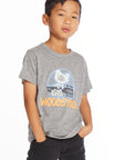 Woodstock Bird On Guitar Boys Crew Neck Tee