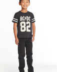 AC/DC Tour 82 Boys Triblend Crew Neck Tee