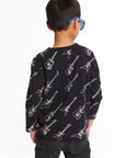 Guitar Jam Boys Long Sleeve Crew Neck Tee