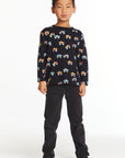 Truck Jam Boys Long Sleeve Crew Neck