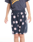 Baseball Player Boys Shorts