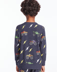 Monster Truck Rally Boys Long Sleeve