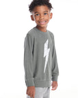 Scribble Bolt Boys Long Sleeves