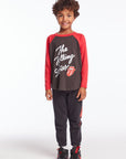 Rolling Stones Script Logo Boys Long Sleeve