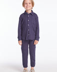 Boys Avalon Long Sleeve Button Down Collar Shirt