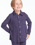 Boys Avalon Long Sleeve Button Down Collar Shirt