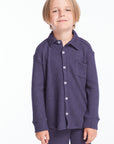 Boys Avalon Long Sleeve Button Down Collar Shirt