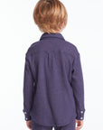 Boys Avalon Long Sleeve Button Down Collar Shirt