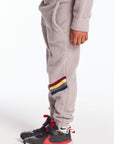 Boys Heather Grey Lounge Pant with Pocket