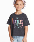 The Beatles Rainbow Logo Girls Tee