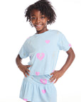 Bolt Hearts Girls Tee