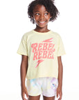 David Bowie Rebel Rebel Magic Girls Tee