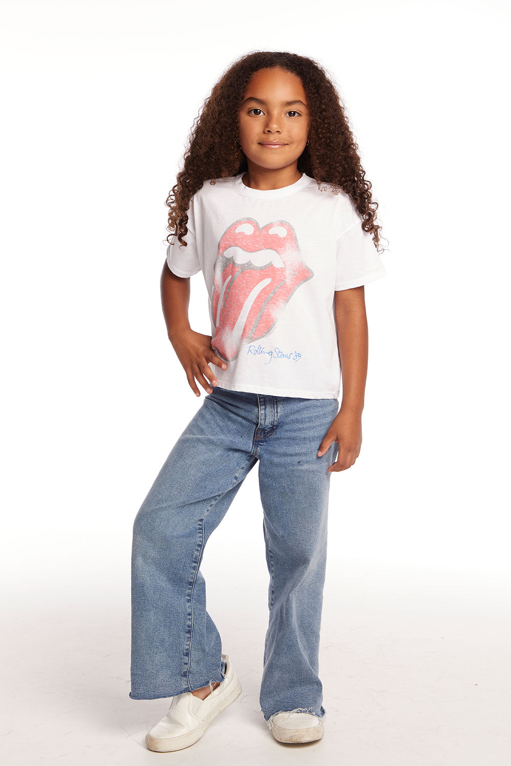 Rolling Stones Classic Logo Girls Tee GIRLS chaserbrand