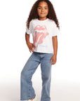 Rolling Stones Classic Logo Girls Tee GIRLS chaserbrand