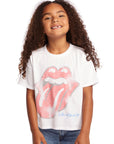 Rolling Stones Classic Logo Girls Tee GIRLS chaserbrand