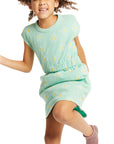 Daisy Print - Neptune Green GIRLS chaserbrand