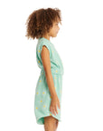 Daisy Print - Neptune Green GIRLS chaserbrand