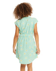 Daisy Print - Neptune Green GIRLS chaserbrand