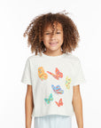 Butterflies Girls Tee GIRLS chaserbrand