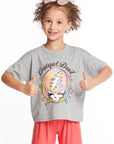 Grateful Dead Airbrushed Steal Your Face Girls Tee