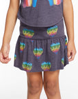 All Over Hearts Girls Peplum Skort GIRLS chaserbrand