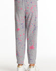 Splatter Paint Girls Pants