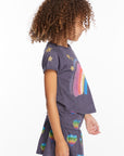 Painted Rainbow Girls Tee GIRLS chaserbrand