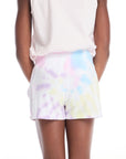 Rainbow Stripe Girls Shorts