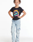 Ride The Rainbow Girls Tee