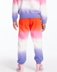 Slim Slouchy Candy Sunset Girls Sweatpants