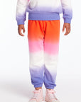 Slim Slouchy Candy Sunset Girls Sweatpants