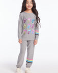 Rolling Stones Multi Logo Girls Long Sleeve