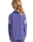 Basic Frost Blue Girls Pullover