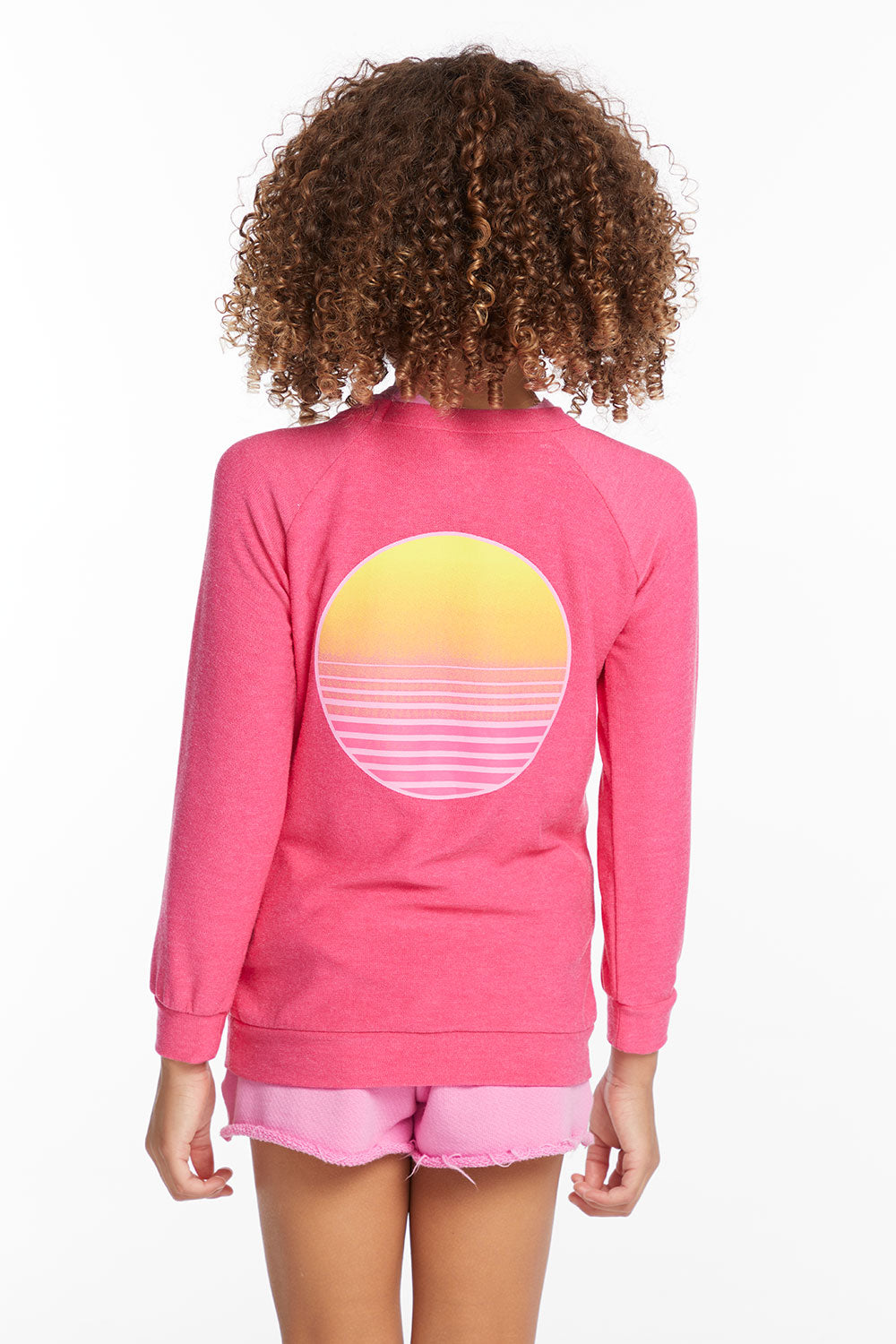 Beach Club Girls Cozy Knit Raglan Pullover GIRLS chaserbrand