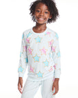 Star Party Girls Raglan Pullover