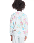 Star Party Girls Raglan Pullover