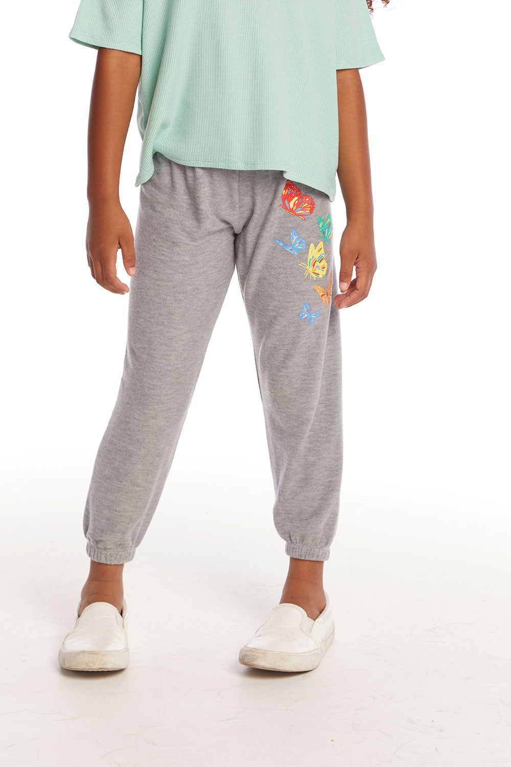 Butterflies Girls Cozy Knit Sweatpant GIRLS chaserbrand