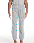 Rainbow Hearts Girls Pants