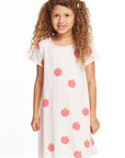 Yummy Apples Girls Shirt Dress