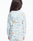 Colorful Daisies Girls Pullover Hoodie