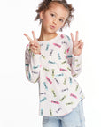 Coloring Time Girls Long Sleeve