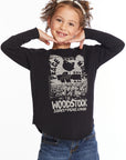 Woodstock Peace Love Music Girls Long Sleeve